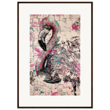 Load image into Gallery viewer, Flamingo Wooden Framed Print