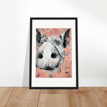 Load image into Gallery viewer, No Pigment Print Wooden Framed