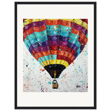 Load image into Gallery viewer, Going Up Print Wooden Framed