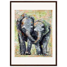 Load image into Gallery viewer, Lucky Love Print Wooden Framed