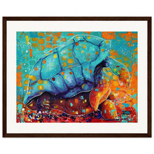 Load image into Gallery viewer, Slow Poke Print Wooden Framed