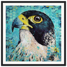 Load image into Gallery viewer, Falcon Wooden Framed Print