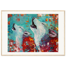 Load image into Gallery viewer, Can You Hear Me Now Wooden Framed Print