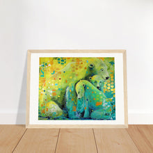 Load image into Gallery viewer, I Love you Print Wooden Framed