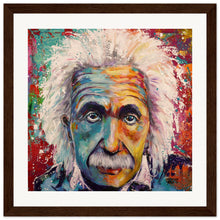 Load image into Gallery viewer, Albert 4.0 Wooden Framed Print