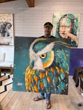 Load image into Gallery viewer, Owl Righty Then original