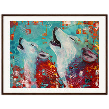 Load image into Gallery viewer, Can You Hear Me Now Wooden Framed Print
