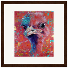 Load image into Gallery viewer, Double Bubble Print Wooden Framed
