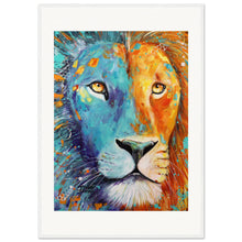 Load image into Gallery viewer, Lionheart Wooden Framed Print