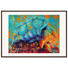 Load image into Gallery viewer, Slow Poke Print Wooden Framed