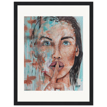 Load image into Gallery viewer, Work In Progress Print Wooden Framed