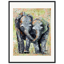 Load image into Gallery viewer, Lucky Love Print Wooden Framed