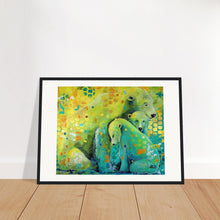 Load image into Gallery viewer, I Love you Print Wooden Framed