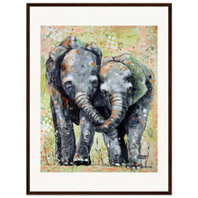 Load image into Gallery viewer, Lucky Love Print Wooden Framed