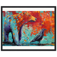 Load image into Gallery viewer, Walk In The Woods Wooden Framed Print