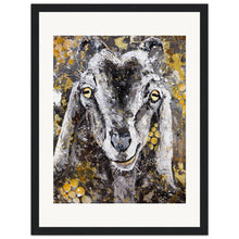 Load image into Gallery viewer, Crazy Eyes Wooden Framed Print