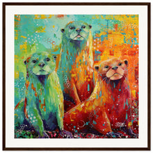 Load image into Gallery viewer, You Otter Be Kiddng Me Wooden Framed Print
