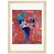 Load image into Gallery viewer, Double Bubble Print Wooden Framed