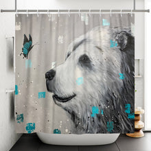 Load image into Gallery viewer, Butter Bear Shower Curtain