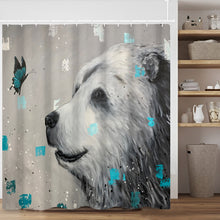 Load image into Gallery viewer, Butter Bear Shower Curtain