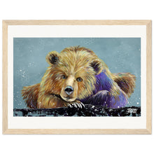 Load image into Gallery viewer, Taking A Break Print Wooden Framed