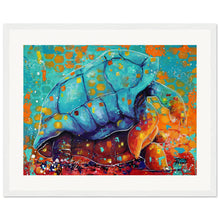 Load image into Gallery viewer, Slow Poke Print Wooden Framed