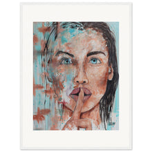 Load image into Gallery viewer, Work In Progress Print Wooden Framed