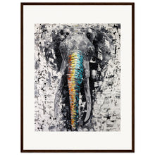 Load image into Gallery viewer, Colorful Trunk Wooden Framed Print