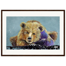 Load image into Gallery viewer, Taking A Break Print Wooden Framed