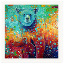Load image into Gallery viewer, Mama And Baby Bear Museum-Quality Matte Paper
