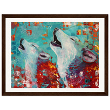 Load image into Gallery viewer, Can You Hear Me Now Wooden Framed Print