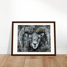 Load image into Gallery viewer, There Is Gold On Them Hills Print Wooden Framed