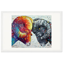 Load image into Gallery viewer, When Opposites Collide Print Wooden Framed