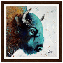 Load image into Gallery viewer, Side Eye Sam Print Wooden Framed
