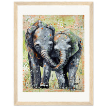 Load image into Gallery viewer, Lucky Love Print Wooden Framed