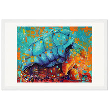 Load image into Gallery viewer, Slow Poke Print Wooden Framed
