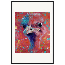Load image into Gallery viewer, Double Bubble Print Wooden Framed