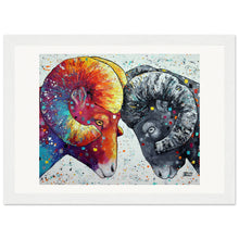 Load image into Gallery viewer, When Opposites Collide Print Wooden Framed
