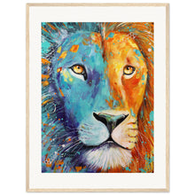 Load image into Gallery viewer, Lionheart Wooden Framed Print