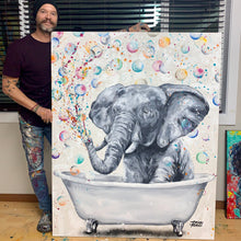 Load image into Gallery viewer, Blowing Bubbles sold