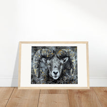 Load image into Gallery viewer, There Is Gold On Them Hills Print Wooden Framed