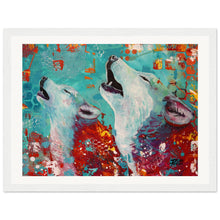 Load image into Gallery viewer, Can You Hear Me Now Wooden Framed Print