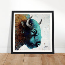 Load image into Gallery viewer, Side Eye Sam Print Wooden Framed