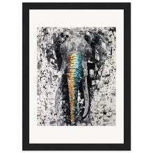 Load image into Gallery viewer, Colorful Trunk Wooden Framed Print
