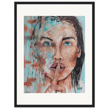 Load image into Gallery viewer, Work In Progress Print Wooden Framed