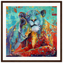 Load image into Gallery viewer, Wild Love Wooden Framed Print
