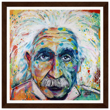 Load image into Gallery viewer, Albert 3.0 Wooden Framed Print