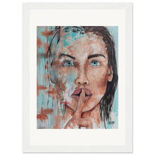 Load image into Gallery viewer, Work In Progress Print Wooden Framed