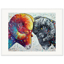 Load image into Gallery viewer, When Opposites Collide Print Wooden Framed