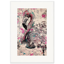 Load image into Gallery viewer, Flamingo Wooden Framed Print